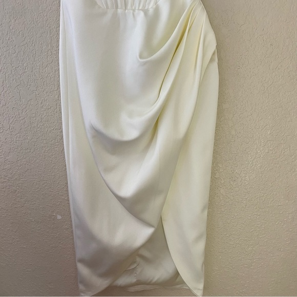 House of CB S D-DD 'Faye' Ivory white Satin Corset Midi Dress size S NWOT - Picture 8 of 14